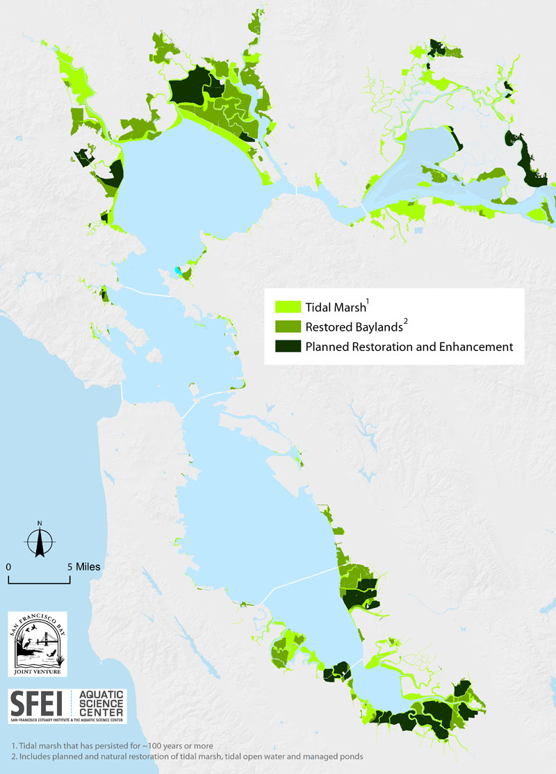 Baylands Map Present and Future